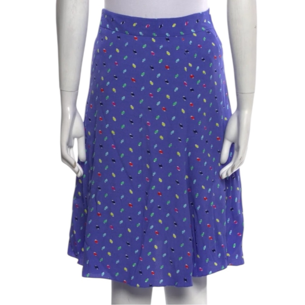KATE SPADE Magnolia Petit Christmas Light  Full Skirt Purple Size 0 (XS) - Picture 6 of 11